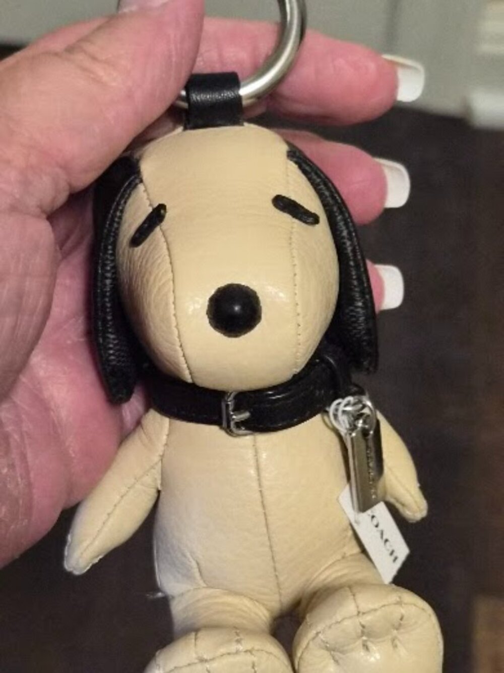 Coach X Peanuts Snoopy Bag Charm CF852 ©️ 2022 PEANUTS WORLDWIDE
